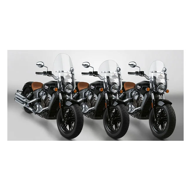 National Cycle NC Low Boy Heavy Duty™ Windshield - Light gray