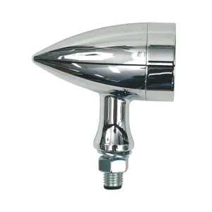 MCS Mini star LED turn signals. Chrome