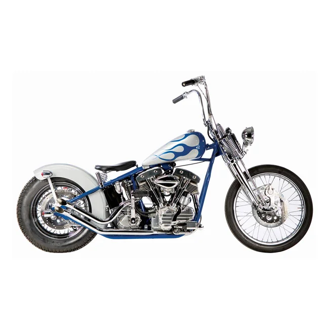 Paughco Upswept head pipes - Gooseneck. over Transmission