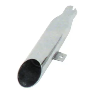 Paughco Paughco, Replacement muffler. Slash cut. Chrome
