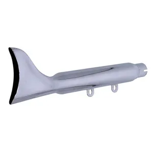 Paughco Paughco, Replacement muffler. Fishtail. Chrome