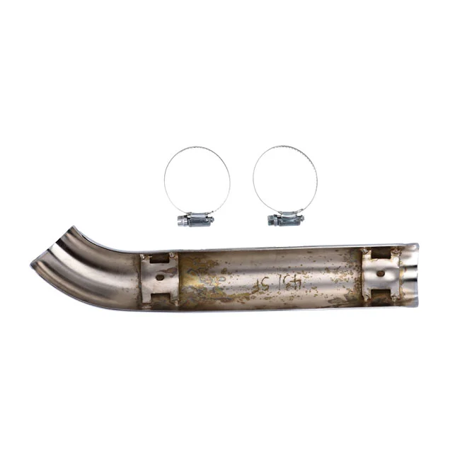 Paughco Heatshield front. Chrome