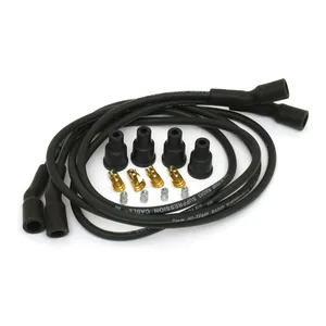 Dynatek Dynatek, univ. 7mm spark plug wire set. Black