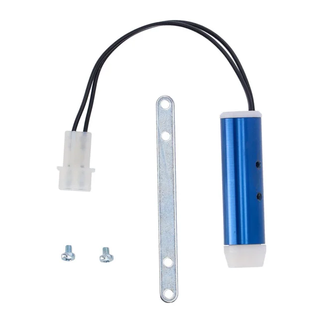 Dynatek Custom shift light. Blue anodized