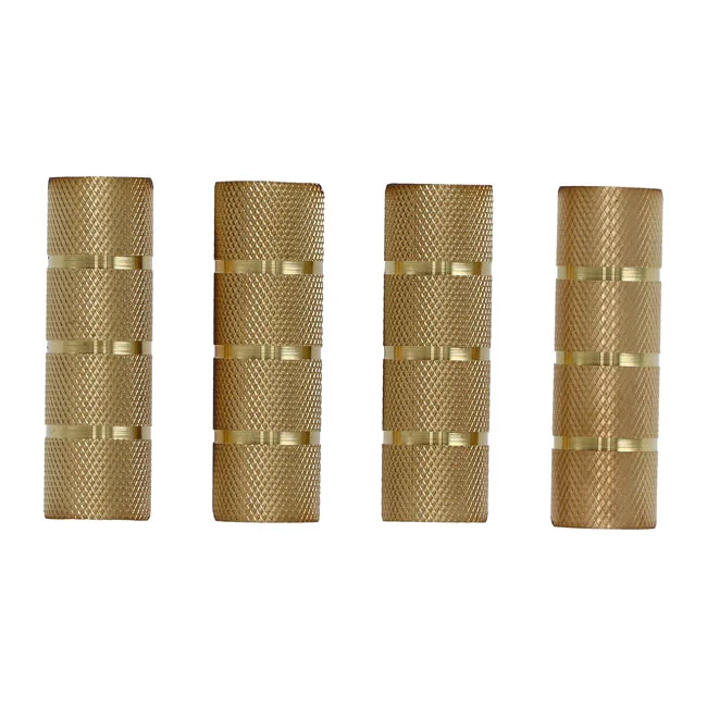 Paughco 48-85 Pushrod cover retainer set. Knurled style