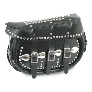 Samwel King Softail saddlebags, black