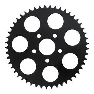 MCS Rear sprocket, black. 49t