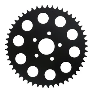 MCS Rear sprocket, black. 49t