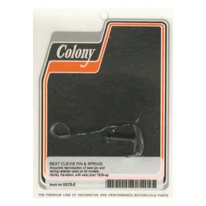 Colony Colony, solo seat clevis pin and spring kit