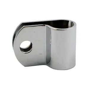 MCS Spotlamp / passing lamp mounting clamp. Chrome