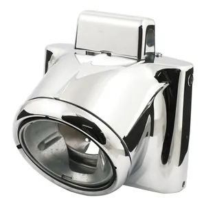 MCS 7" headlamp housing kit. Chrome