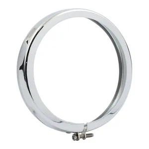 MCS Late style spotlamp trim ring. 4.5". Chrome