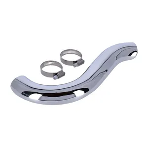 Paughco Paughco, Heatshield rear. Chrome