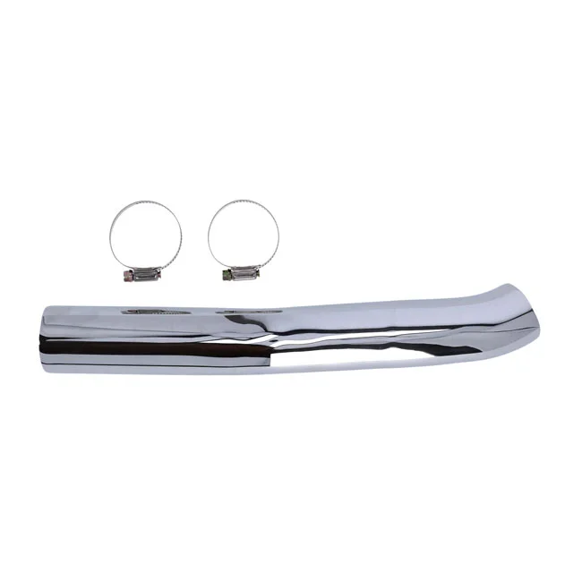 Paughco Heatshield front. Chrome