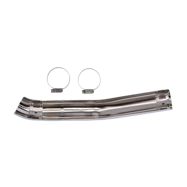 Paughco Heatshield front. Chrome