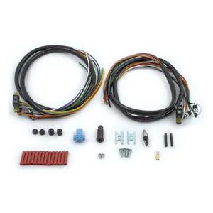 MCS Handlebar wire & switch kit. Black switches