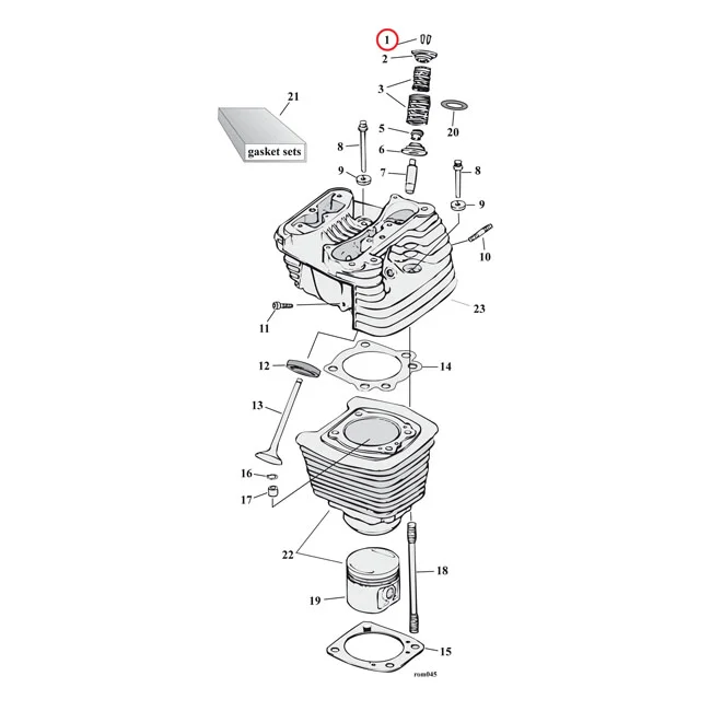 MCS Valve key set - 18260-02