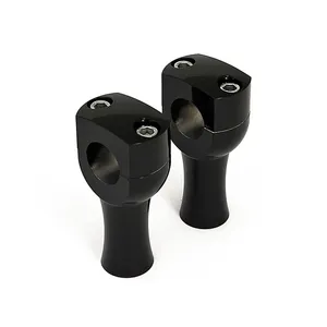 MCS Dighton 3" domed risers. Black