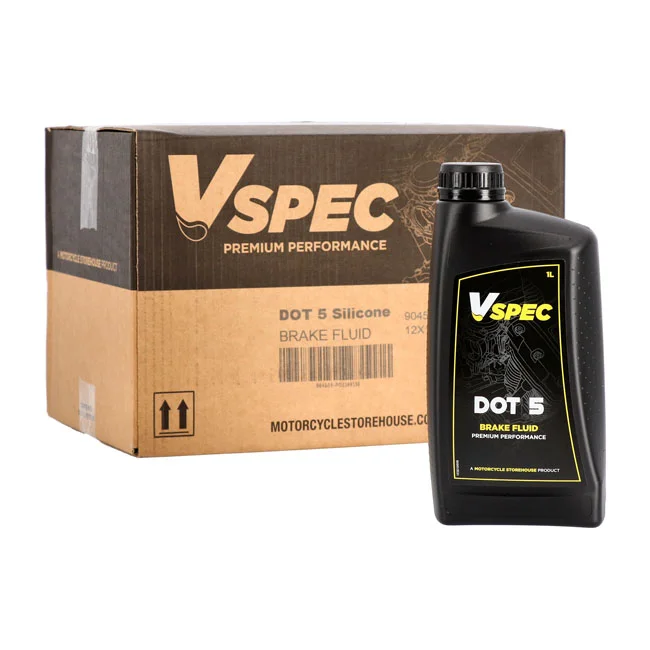 Vspec Brake fluid DOT 5 Silicone. 1 liter.