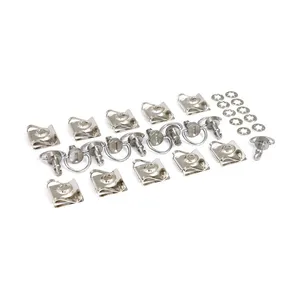 MCS M6 quick-lock fastener set silver