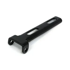 MCS Universal solo seat hinge, square mount. Black