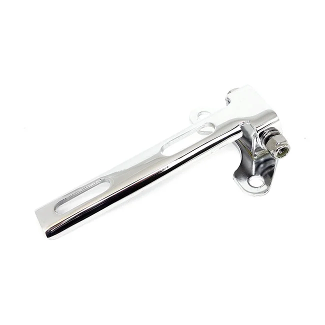 MCS Universal solo seat hinge, square mount. Chrome - 904886