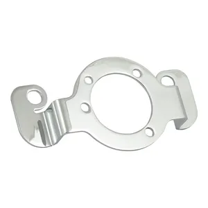 MCS Air cleaner adapter bracket. Chrome