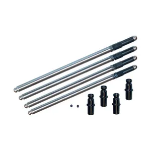 S&S S&S, adj. chromoly pushrods with solid converters. +.200"