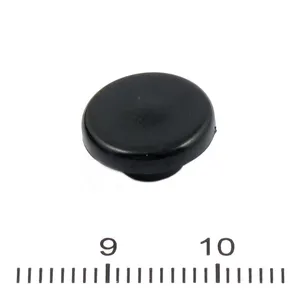MCS Mushroom style push-on bolt covers 1/4" allen size. Chrome