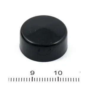 MCS Smoothtopps push-on bolt covers 9/16" hex bolts/nuts. Black