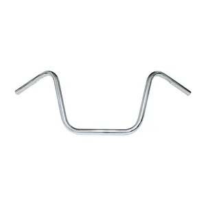 MCS Apehanger handlebar, 12" rise, 1" chrome