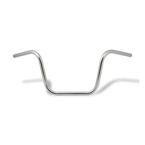MCS Apehanger handlebar, 12" rise, 1" chrome