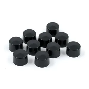 MCS Smoothtopps, push-on bolt cover set. Black
