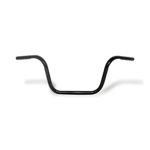 MCS Apehanger handlebar, 10" rise, 1" black