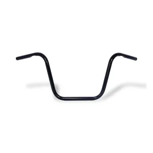 MCS Apehanger handlebar, 12" rise, 1" black