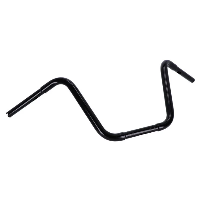 MCS 1-1/4" Buffalo Apehangers, 14" high, black - 905242
