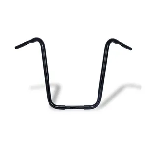 MCS 1-1/4" Buffalo Apehangers, 20" high, black