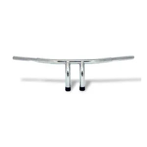 MCS Fat 1-1/4" tiller bar, 6" rise, chrome