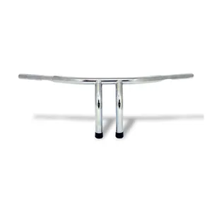 MCS Fat 1-1/4" tiller bar, 10" rise, chrome