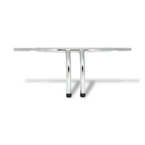 MCS Fat 1-1/4" tiller bar, 12" rise, chrome