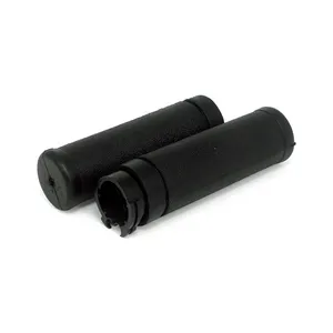 MCS OEM style grip set with throttle sleeve. Black