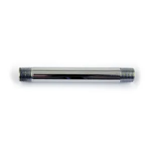 Gardner-Westcott Oil gauge fitting, 3" extension pipe, 1/8" NPT . Chrome