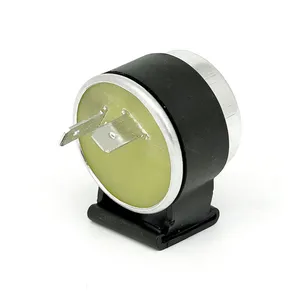 MCS 2 pin turn signal flasher round, 12v