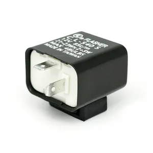 MCS 2 pin turn signal flasher rectangular, 12v