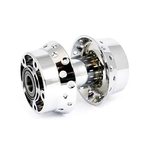 MCS Front wheel hub. Chrome. ABS
