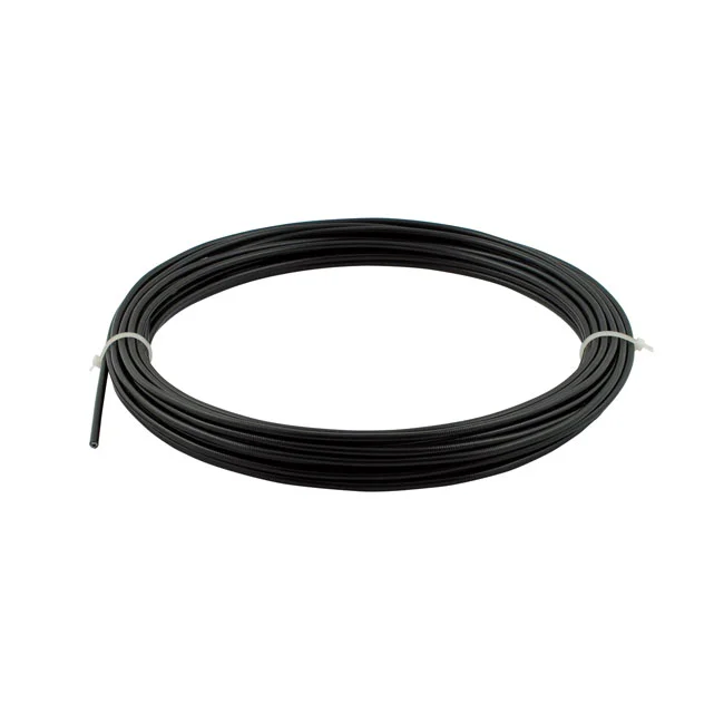 Barnett Bulk outer throttle cable. 50ft. roll. Black