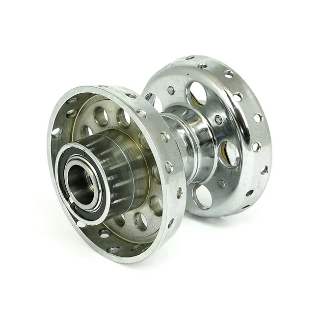 Samwel Custom Star hub, for OEM axle. Chrome with chrome star - 43540-36