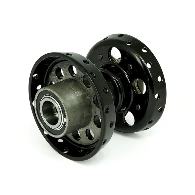 Samwel Custom Star hub, for OEM axle. Black with black star - 43540-36