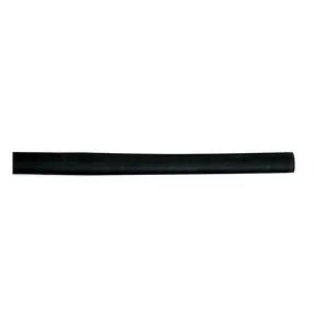 MCS Heat shrink tube. 120cm, 1/4 (6.4 to 3.2mm). Black