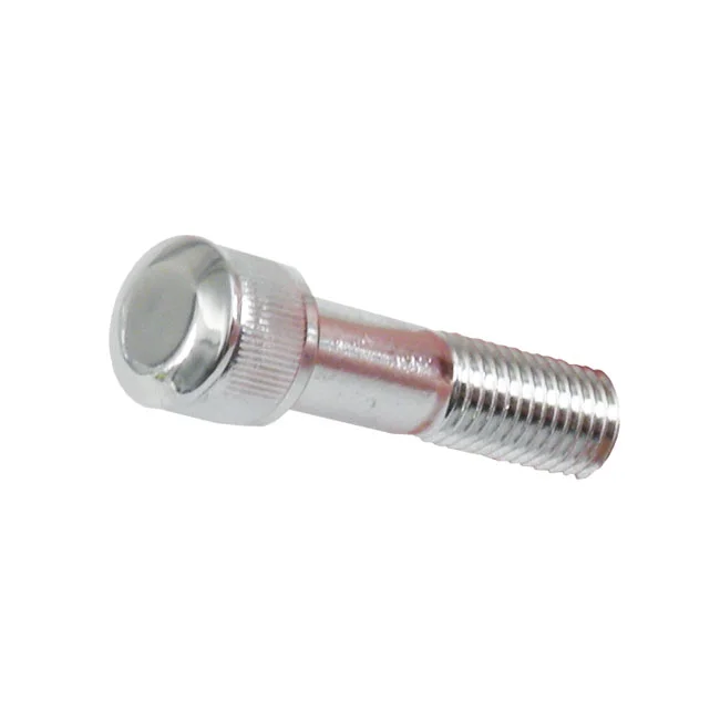 MCS Push-in mushroom allen head plugs 3/8". Chrome - 905751